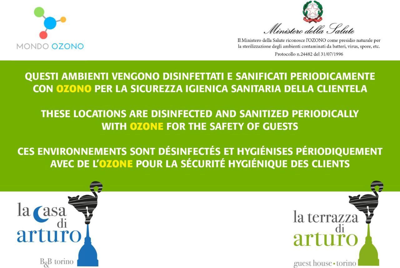 La Terrazza Di Arturo Guest House Torino Eksteriør bilde